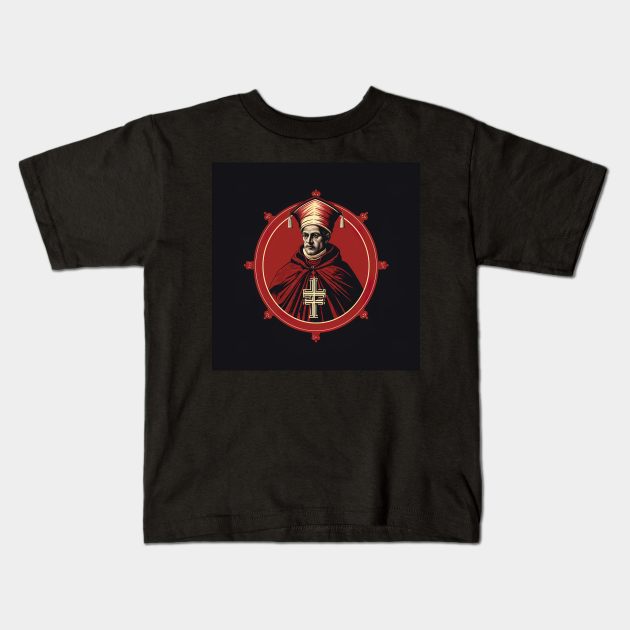 Pope Alexander VI Kids T-Shirt by ComicsFactory